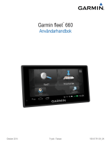 Garmin fleet660 Användarmanual