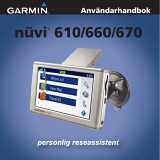 Garmin nüvi® 660 Användarmanual