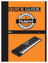 Roland BK-9 Användarguide