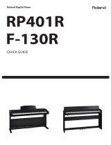 Roland RP-401R Användarguide
