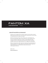 Roland Fantom-Xa Användarguide