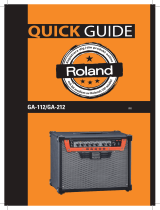 Roland GA-112 Användarguide