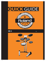 Roland HD-3 Användarguide