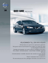 Volvo S80 Snabbstartsguide