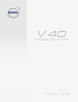Volvo V40 Cross Country Snabbstartsguide