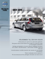 Volvo V60 PLUG-IN HYBRID Snabbstartsguide
