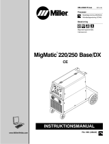 Miller MIGMATIC 250 BASE/DX Bruksanvisning