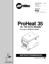 Miller ProHeat 35 Bruksanvisning