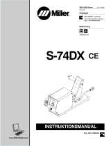 Miller S-74DX CE Bruksanvisning