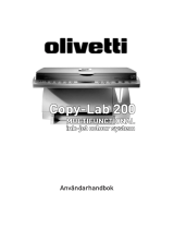 Olivetti CopyLab 200 Bruksanvisning