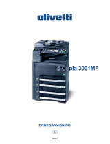 Olivetti d-Copia 3001MF Bruksanvisning