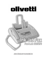 Olivetti Fax-Lab 220 Bruksanvisning