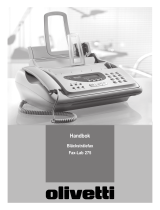 Olivetti Fax-Lab 275 Lidl Bruksanvisning