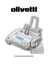 Olivetti Jet-Lab 490 Bruksanvisning