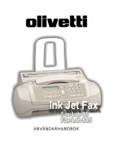 Olivetti Fax-Lab 95 Bruksanvisning