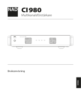 NAD NAD CI 980 Bruksanvisning