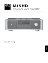 NAD M15 Användarmanual