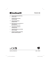 EINHELL TE-CS 165 Användarmanual