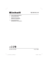 EINHELL GE-CM 43 Li M Kit (2x4,0Ah) Användarmanual
