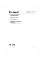 EINHELL GE-CM 36/47 HW Li (2x4,0Ah) Användarmanual