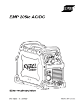ESAB EMP 205ic AC/DC Användarmanual