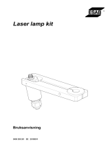 ESAB Laser lamp kit Användarmanual