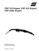 ESAB PSF 315 Expert Användarmanual