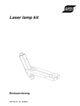 ESAB Laser lamp kit Användarmanual