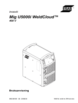 ESAB Mig U5000i WeldCloud™ Användarmanual