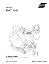 ESAB EWT 1000 Användarmanual