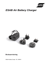 ESAB Air Battery Charger Användarmanual