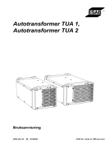 ESAB Autotransformer TUA 1 Användarmanual