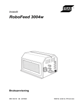 ESAB RoboFeed 3004w Användarmanual