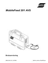 ESAB MobileFeed 201 AVS Användarmanual