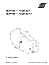 ESAB Warrior™ Feed 304w Användarmanual
