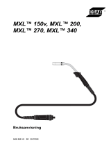 ESAB MXL™ 150v Användarmanual