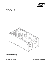 ESAB COOL 2 Användarmanual