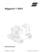 ESAB Miggytrac B501 Användarmanual