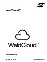 ESAB WeldCloud™ Användarmanual