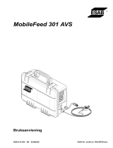 ESAB MobileFeed 301 AVS Användarmanual