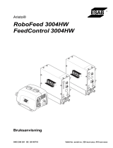 ESAB RoboFeed 3004HW Användarmanual