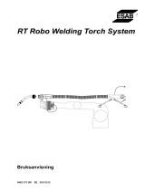 ESAB RT Robo Welding Torch System Användarmanual
