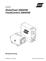 ESAB RoboFeed 3004HW Användarmanual