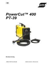 ESAB PowerCut 400 Användarmanual