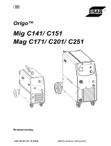 ESAB Origo™ Mig C151 Användarmanual