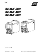 ESAB Aristo® 300, Aristo® 400, Aristo® 500 Användarmanual