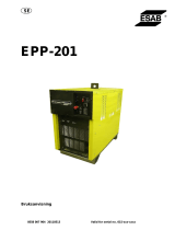 ESAB EPP-201 Användarmanual
