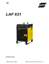 ESAB LAF 631 Användarmanual