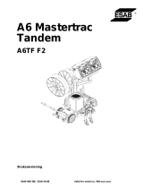 ESAB A6 Mastertrac Tandem Användarmanual