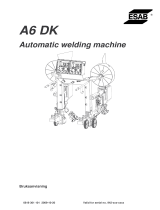 ESAB A6 DK Automatic welding machine Användarmanual